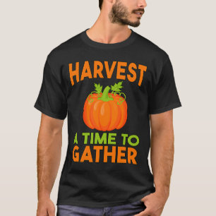 T-shirt Récolte Une Fois Le Temps De Se Rassembler Automne