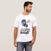 T-shirt Recommandez l'hockey (Devant entier)