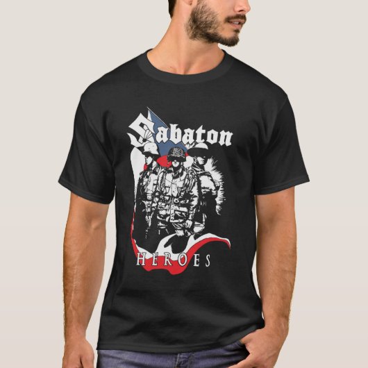 T-shirt Récompense Bande Sabaton Vague Rétro626png626 (Devant)