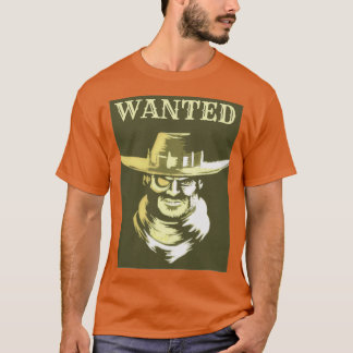 T-shirt RÉCOMPENSE Recherchée POUR L'ANCIENNE OUTLAW DE CO