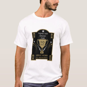 T-shirt Reconnaissance du service de longue durée