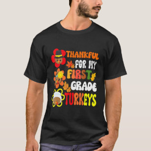 T-shirt Reconnaissant pour mon thé de Thanksgiving des din