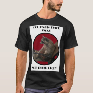 T-shirt Reconnaître le raton laveur