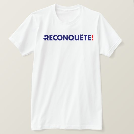 T-shirt Reconquête (Design devant)