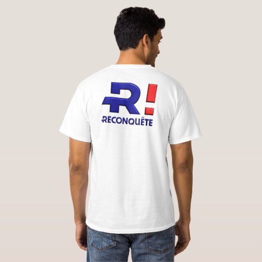 T-shirt reconquête (Dos entier)