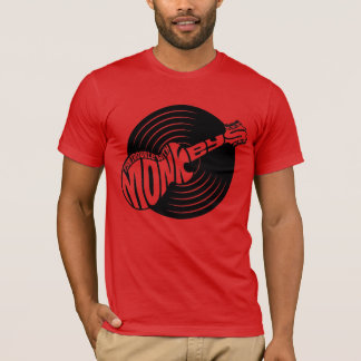 T-shirt Record Logo B&W