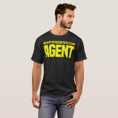 T-shirt Recouvrement de la dette du véhicule de l'agent de (Devant entier)