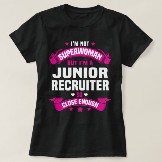 T-shirt Recruteur junior (Design devant)