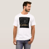 T-shirt rectangle d'or (Devant entier)