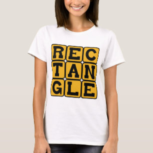 T-shirt Rectangle, polygone à quatre côtés