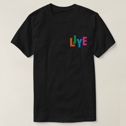 T-Shirt recto-verso LJYE (Design devant)
