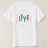 T-Shirt recto-verso LJYE (Design dos)