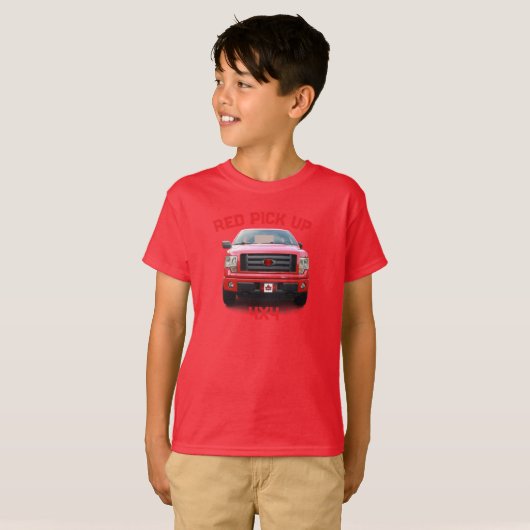 T-SHIRT RECUL ROUGE (Devant entier)