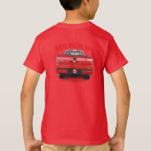 T-SHIRT RECUL ROUGE (Dos)