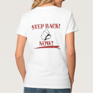 T-shirt RECULEZ ! MAINTENANT ! Rouge - arrière