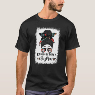 T-shirt Récupérateur à poil plat un peu occupé à être une