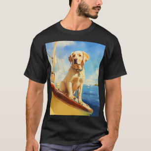 T-shirt Récupérateur de labrador