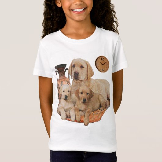 T-Shirt Récupérateur Labrador (Devant)
