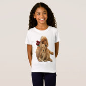T-Shirt Récupérateur Labrador (Devant entier)