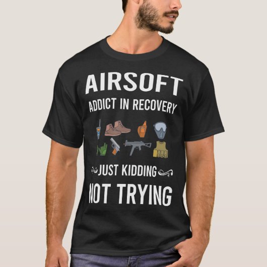T-shirt Récupération Airsoft (Devant)