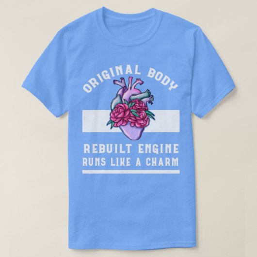 T-shirt Récupération Bien Drôle Open Heart Bypass Chirurgi (Design devant)