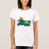 T-shirt Recyclage Camion à ordures (Devant)