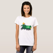T-shirt Recyclage Camion à ordures (Devant entier)