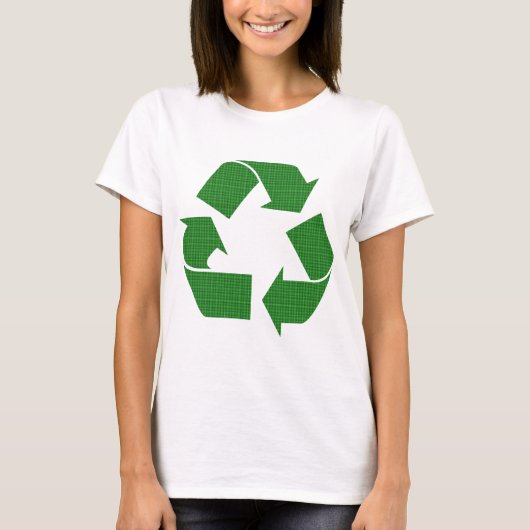 T-shirt recyclage de plaid (Devant)