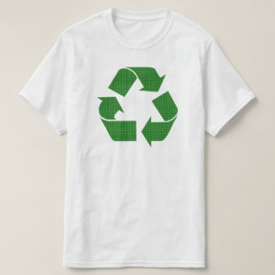 T-shirt recyclage de plaid