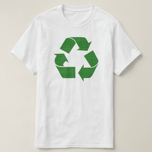 T-shirt recyclage de plaid (Design devant)