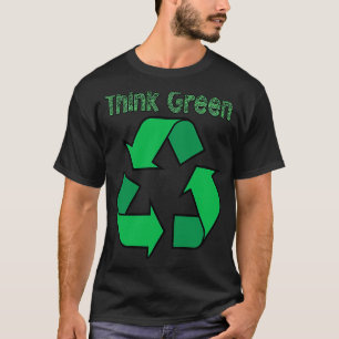 T-shirt Recyclage vert 1