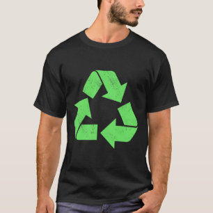 T-shirt Recyclage Vintage Logo écologiste Recyclage Ea