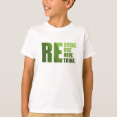 T-shirt Recycler réduire la réutilisation renouveler repen (Devant)