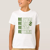 T-shirt Recycler réduire la réutilisation renouveler repen (Devant)
