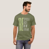 T-shirt Recycler Réutiliser Réutiliser Repenser (Devant entier)