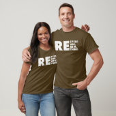 T-shirt Recycler Réutiliser Réutiliser Repenser (Unisexe)