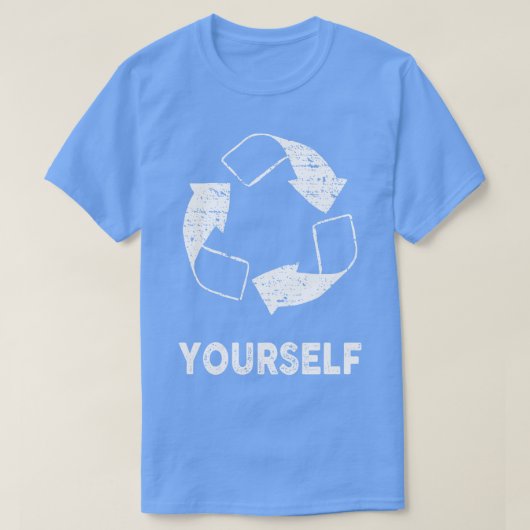 T-shirt Recycler soi-même (Design devant)
