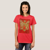 T-shirt Red Angel (Image des deux côtés) (Devant entier)