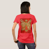 T-shirt Red Angel (Image des deux côtés) (Dos entier)