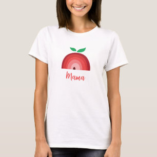 T-shirt Red Apple Rainbow, maman