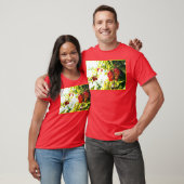T-shirt "Red Apples Tree On Sunny Day" Photo Mignonne. Com (Unisexe)