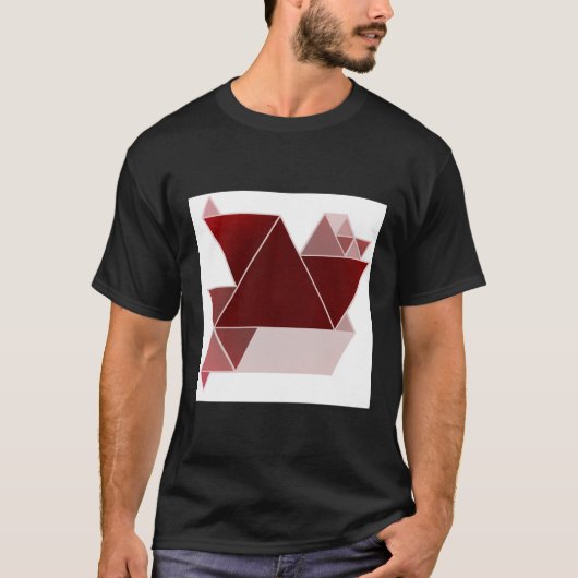 T-shirt Red Arrière - plan Graphic Tee (Devant)