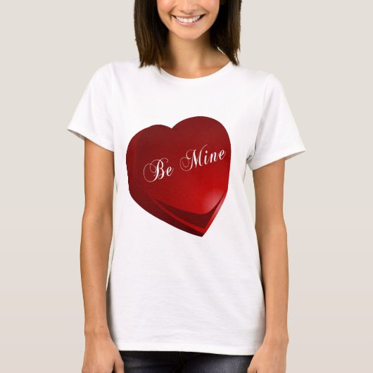 T-shirt Red Be Mon Coeur (Devant)