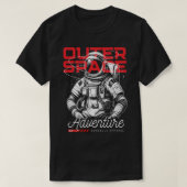 T-shirt Red & Black Outerspace Vision Tee (Design devant)