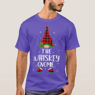 T-shirt Red Buffalo Plaid Correspondant À Whiskey Gnome Ch