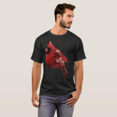 T-shirt Red Cardinal Bird (Devant entier)