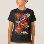 T-shirt Red Chinese New Year Of The Dragon 2024 Lanterns C (Devant)