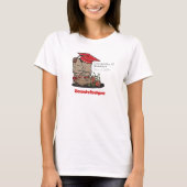 T-shirt Red Cowboy Boot Graduation Cap & Fleurs (Devant)