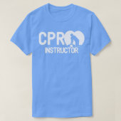 T-shirt Red Cross CPR Instructeur Meilleur CPR EMT Formate (Design devant)
