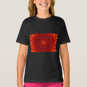 T-shirt RED DAHLIA FLEURS Abstraites florales